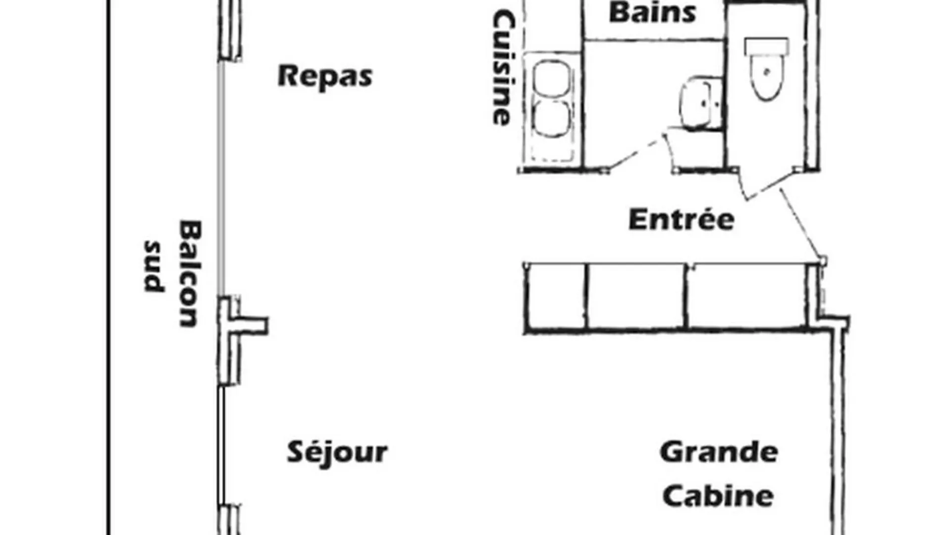Appartement T2 Mezzanine 8 Pers, Ski Au Pied Les Saisies - Fr-1-293-94 Отлюс Апартаменты